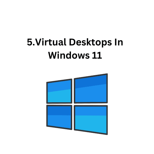 5.Virtual Desktops In Windows 11